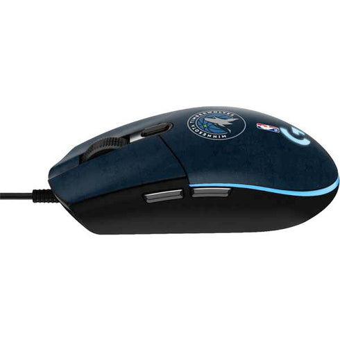 NBA Minnesota Timberwolves Distressed G203 Prodigy RGB Wired Gaming Mouse Skin